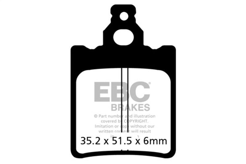 EBC 2000 KTM SX 60 Rear Left FA-SFA-TT-X Brake Pads