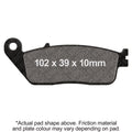 EBC 18-20 Honda CBR 300 R Front Left/Right FA-SFA-X Brake Pads