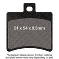 EBC 06-12 Aprilia RS 125 Rear Left FA-SFA-TT-X Brake Pads