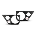DS18 Jeep JKU Fits 2x 6.5in Speakers 2x 3.78in Tweeters Back Door Panels