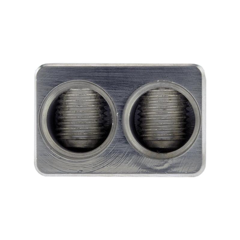 DS18 Dual 1/0-GA to 1/0-GA Amp Input Reducers Offset Stub