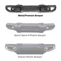 Baja Designs 2018 Wrangler JL Rubicon Squadron R Pro Fog Pocket Kit