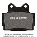 EBC 96-03 Yamaha XJ 600 N Rear Left/Right FA/SFA/X Brake Pads