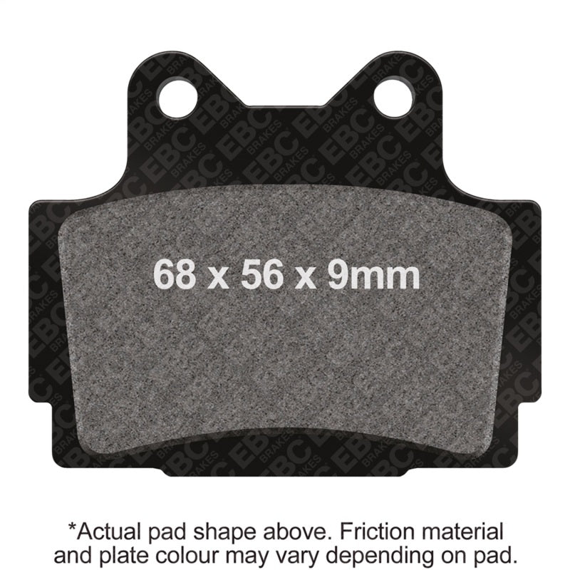 EBC 1987 Yamaha SRX 250 51Y/52E/1JA Front Left/Right Sintered HH/R Brake Pads