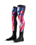 EVS Base Layer Fusion Sock 1776 Red/White/Blue - Large/XL