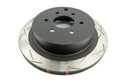 DBA 04-12 Nissan Pathfinder 4.0L Rear 4000 Series Slotted Rotor