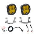 Baja Designs 19-25 Ram 2500/3500 Squadron Sport 2.0 Fog Pocket Kit (Wide Cornering) - Baja Amber