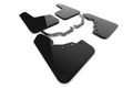 Rally Armor 22-25 Toyota Land Cruiser Black UR Mud Flap Metallic Black Logo