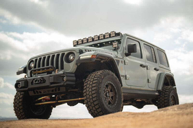 Dv8 18+ Jeep Wrangler JL / 20+ Jeep Gladiator JT OE Plus Front Bumper