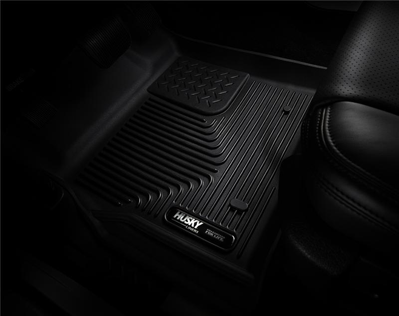 Husky Liners 05-14 Toyota Tacoma Crew Cab Pickup X-Act Contour Black 2nd Seat Floor Liner