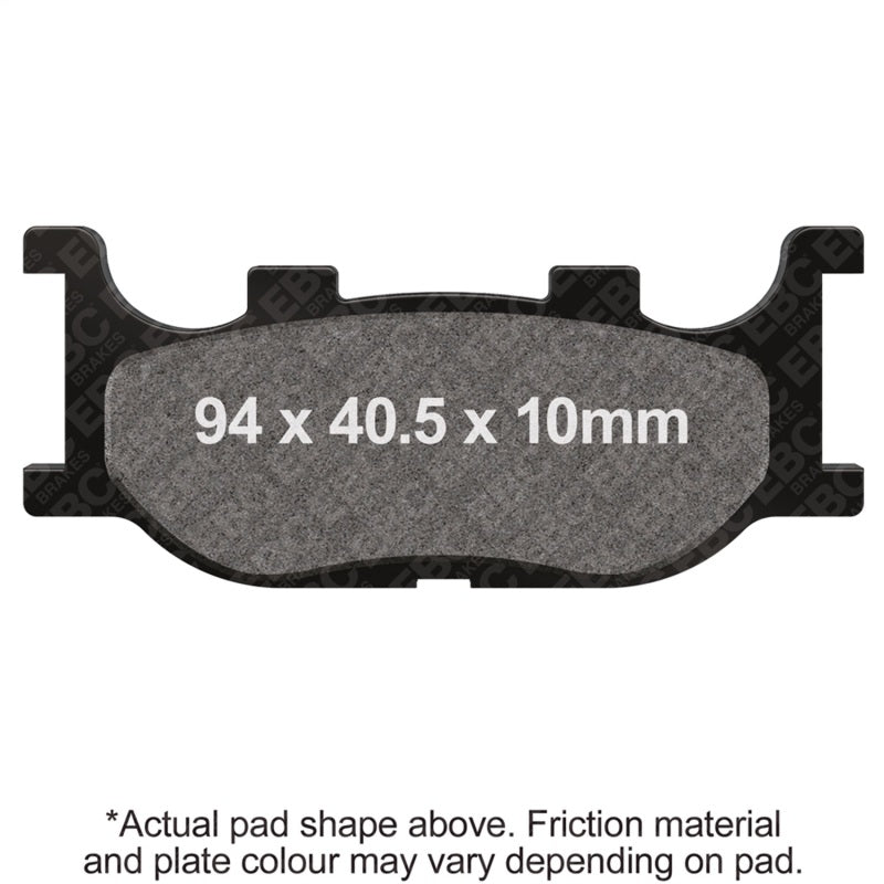 EBC 95-07 Yamaha XV 250 Virago Front Left/Right Sintered HH Brake Pads