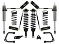 ICON 2024+ Toyota Tacoma 1.25in-3in Stage 5 Suspension System Tubular w/ Triple Rate Spring
