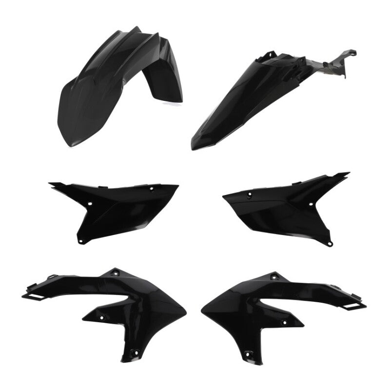 Acerbis 24+ Yamaha WR450F Plastic Kit - Black