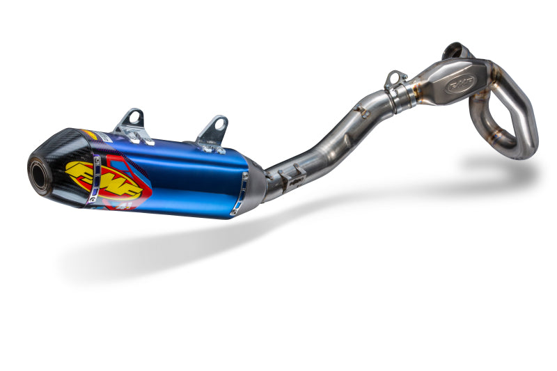 FMF Racing Suzuki 18-25 Anodized 4.1 Carbon Cap Complete System Titanium/Megabomb Header