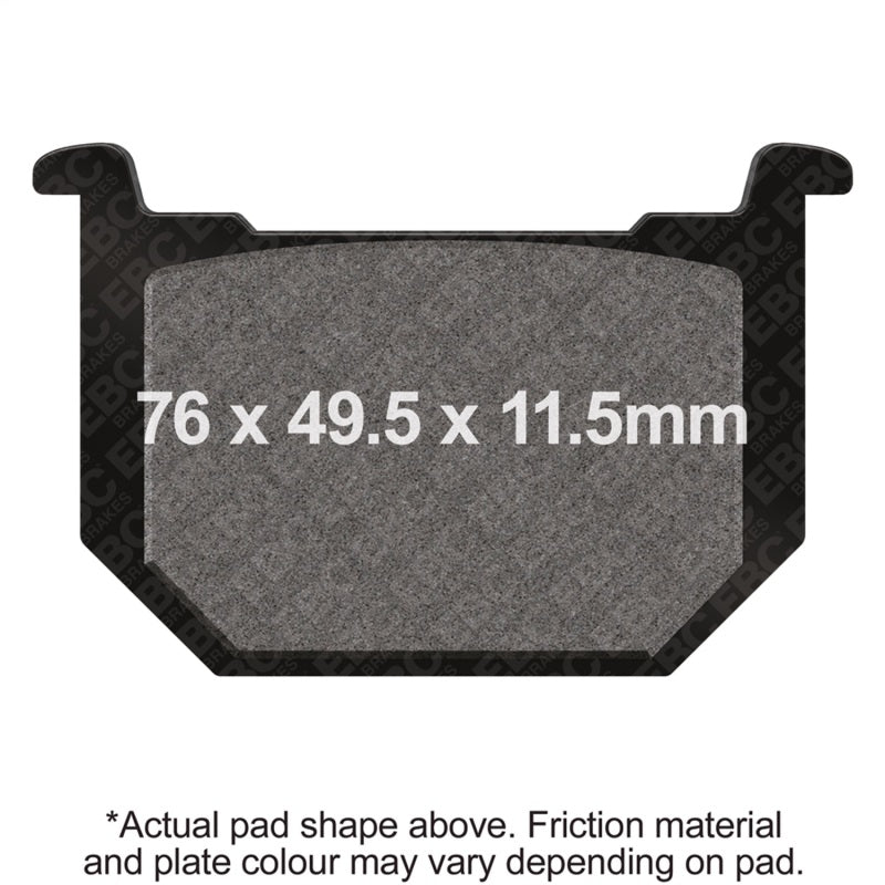 EBC 1988 Suzuki GN 250 J Front Left/Right FA-SFA-X Brake Pads