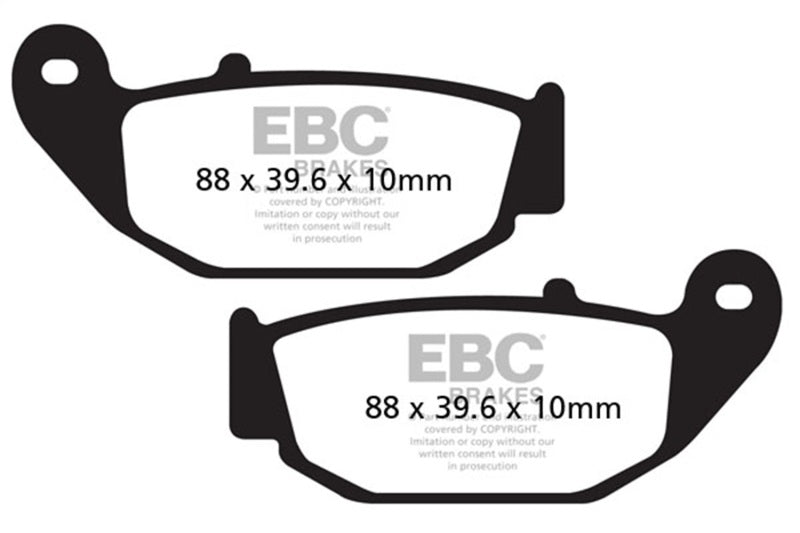 EBC 19-20 Honda CB 125 R Rear Left/Right FA-SFA-TT-X Brake Pads
