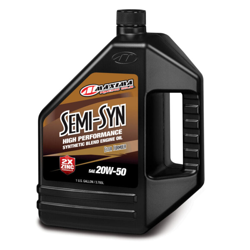 Maxima Performance Auto Semi-Syn Synthetic Blend 20W50 Engine Oil - Gallon