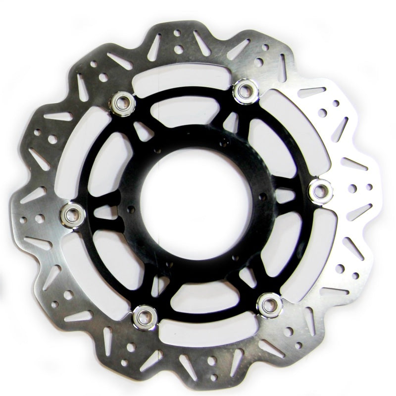 EBC 03-04 Honda CBR 600 RR Front Left/Right Vee Floating Black Rotor