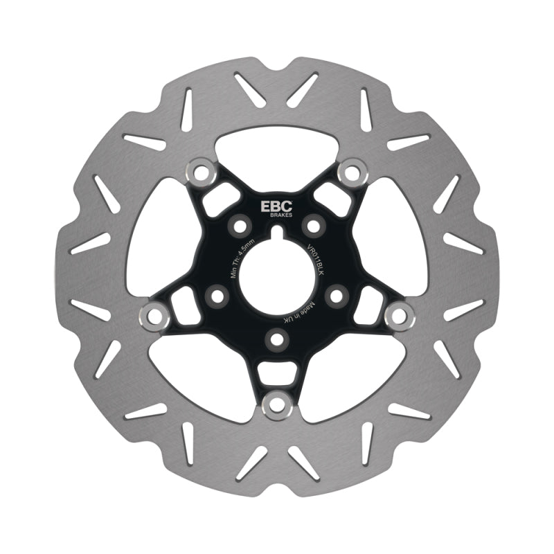 EBC 84-87 Harley-Davidson Sportster Girling Caliper Front Left/Right Vee Floating Black Rotor