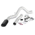 Banks Power 15 Chevy 6.6L LML ECLB/CCSB/CCLB Monster Exhaust System - SS Single Exhaust w/ Black Tip