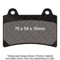 EBC 92-93 Yamaha TDM 850 Front Left/Right Semi-Sintered Vee Brake Pads