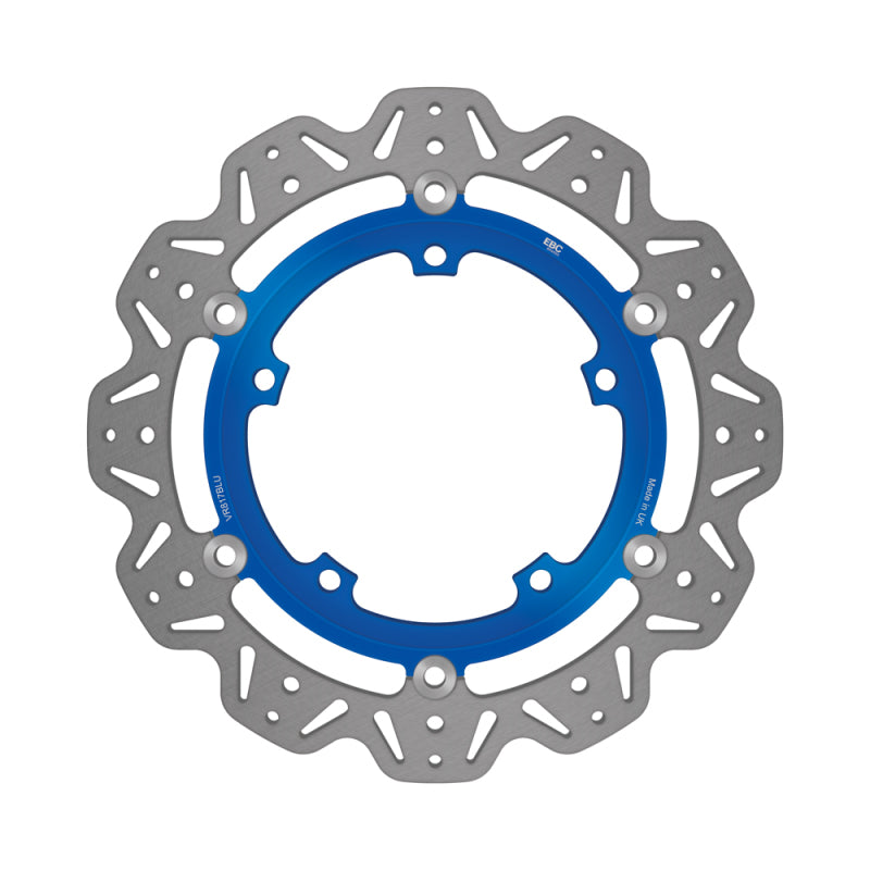 EBC 10-11 Triumph Hinckley Sprint GT 1050cc/ABS Front Left/Right Vee Floating Blue Rotor