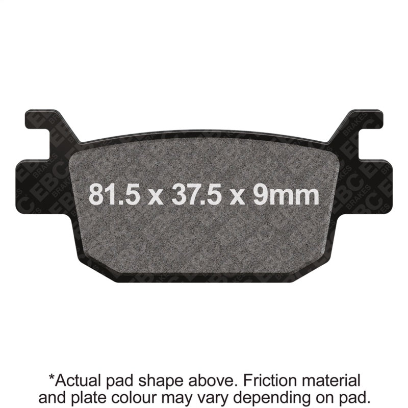EBC 14-16 Honda NSS 300 Forza Rear Left/Right FA-SFA-TT-X Brake Pads