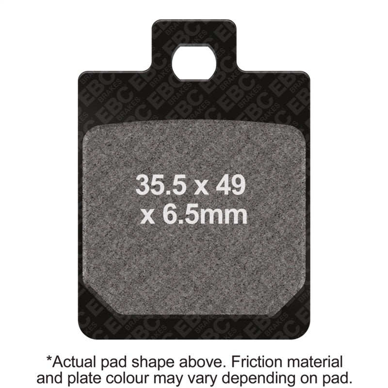 EBC 97-05 Piaggio LT 50 Front Left/Right Sintered HH/R Brake Pads