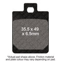 EBC 97-05 Piaggio LT 50 Front Left/Right FA-SFA-X Brake Pads