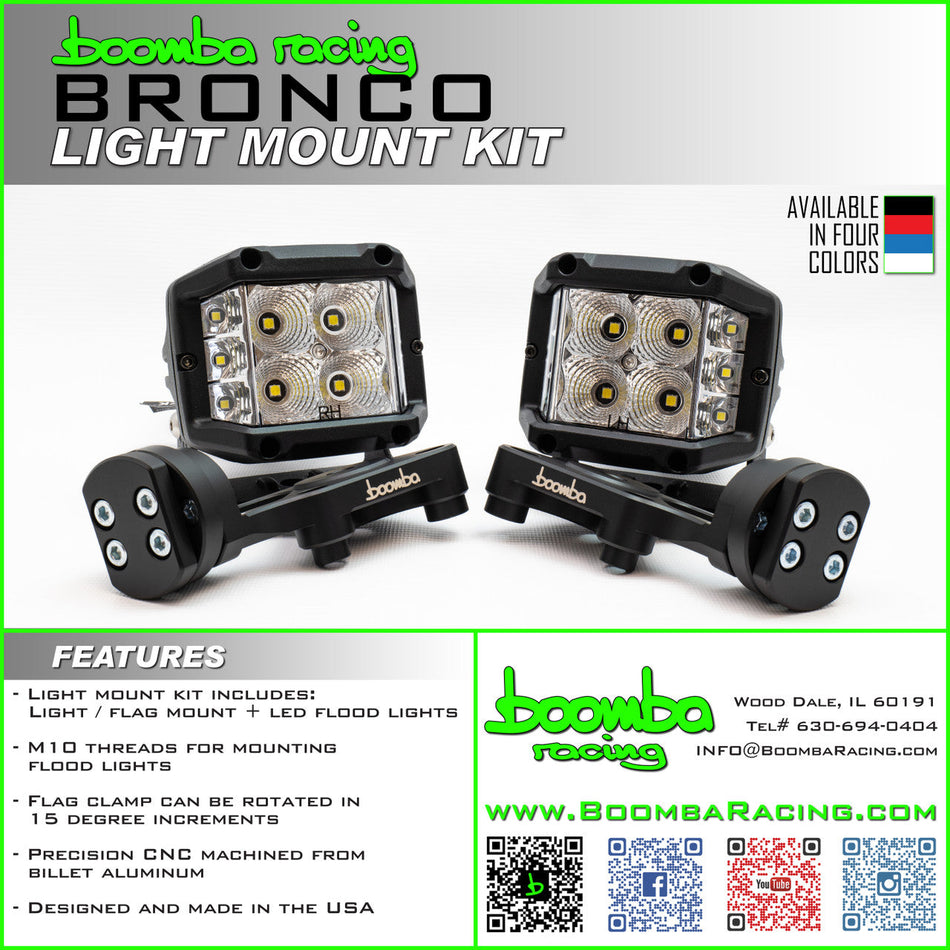 FORD BRONCO LIGHT MOUNT KIT