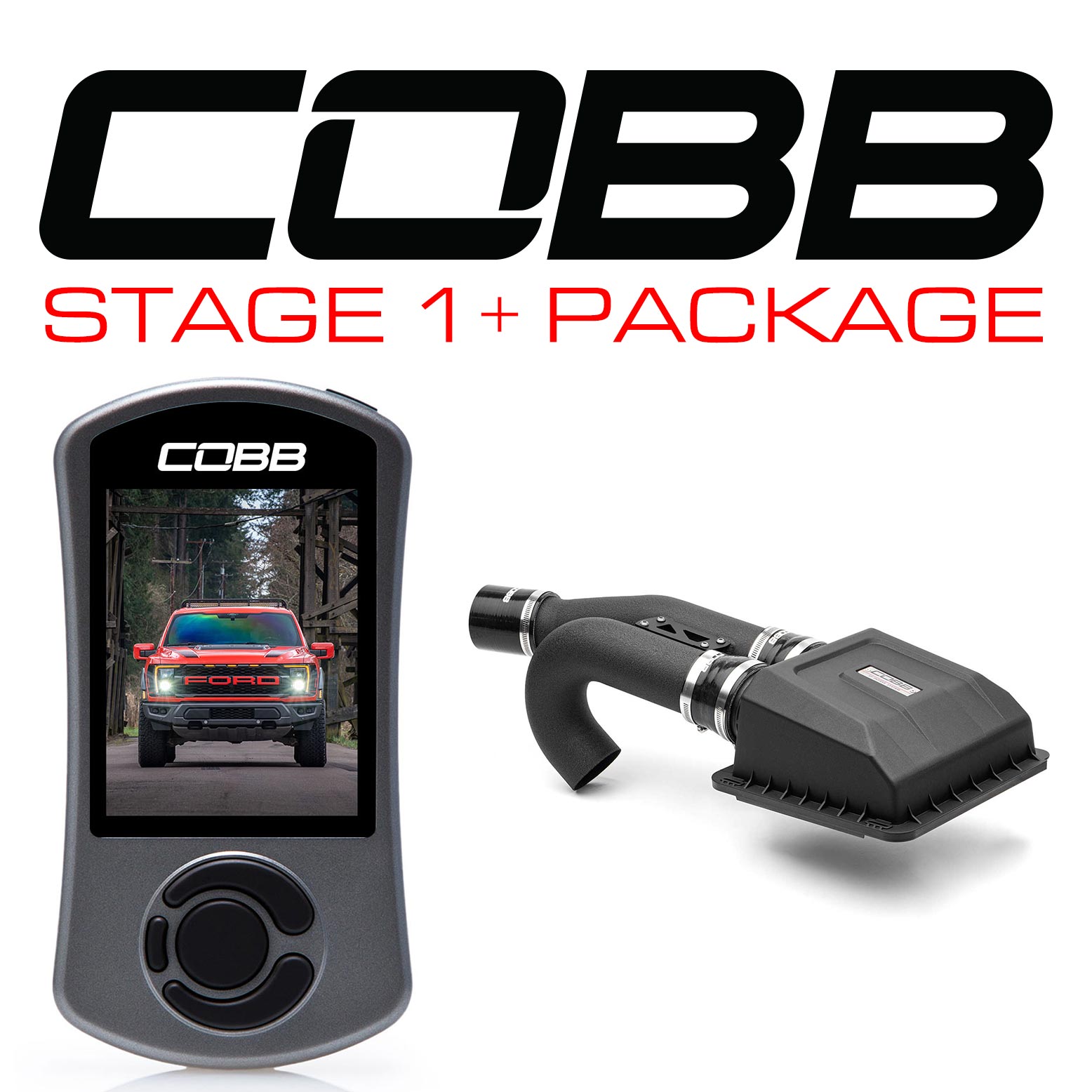 Cobb 21-22 Ford F-150 Raptor Stage 1+ Power Package