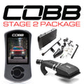 Cobb 21-22 Ford F-150 Raptor Stage 2 Power Package w/FMIC (w/ HCT Intake) - Blk