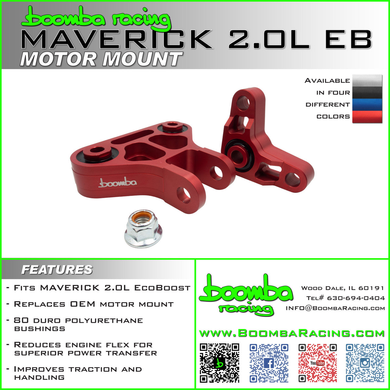 Maverick 2.0L EB MOTOR MOUNT