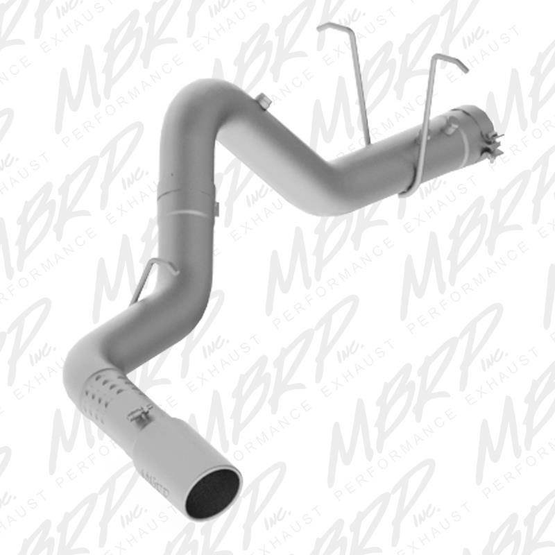 MBRP 01-05 Toyota Tacoma 2.4/2.7/3.4L 2.5in Cat Back Turn Down Style Alum Exhaust System