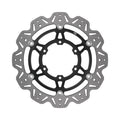 EBC 17-21 Suzuki GSX-R 1000 A (w/ABS/Brembo Caliper) Front Left/Right Vee Floating Black Rotor