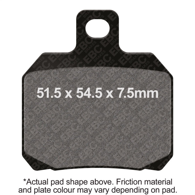 EBC 05-09 CPI GTR 50 1 Pin Pad Fixing Front Caliper Front Left/Right FA-SFA-X Brake Pads