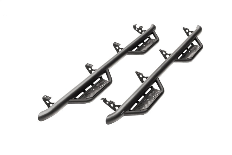 N-Fab Podium LG 07-13 Chevy-GMC 2500/3500 07-10 1500 Crew Cab - Tex. Black - 3in