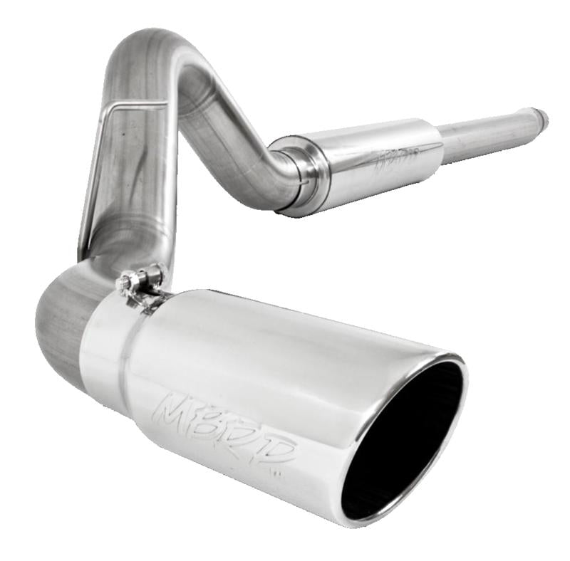 MBRP 11-13 Ford F-250/350/450 6.2L V8 Gas 4in Cat Back Single Side Alum Exhaust System