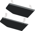 KFI 20-25 Honda Talon1000-4 Rear Lower Door Panel Kit Black