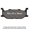 EBC 15-20 Yamaha SR 400 Front Left/Right Sintered HH Brake Pads