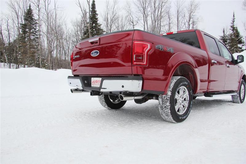MBRP 2015 Ford F-150 2.7L / 3.5L EcoBoost 3in Cat Back Single Side T409 Exhaust System