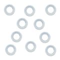 All Balls Racing 2003 Kawasaki KLX400R Sprocket Retainer Kit 10 pk Washers or Snap-Rings