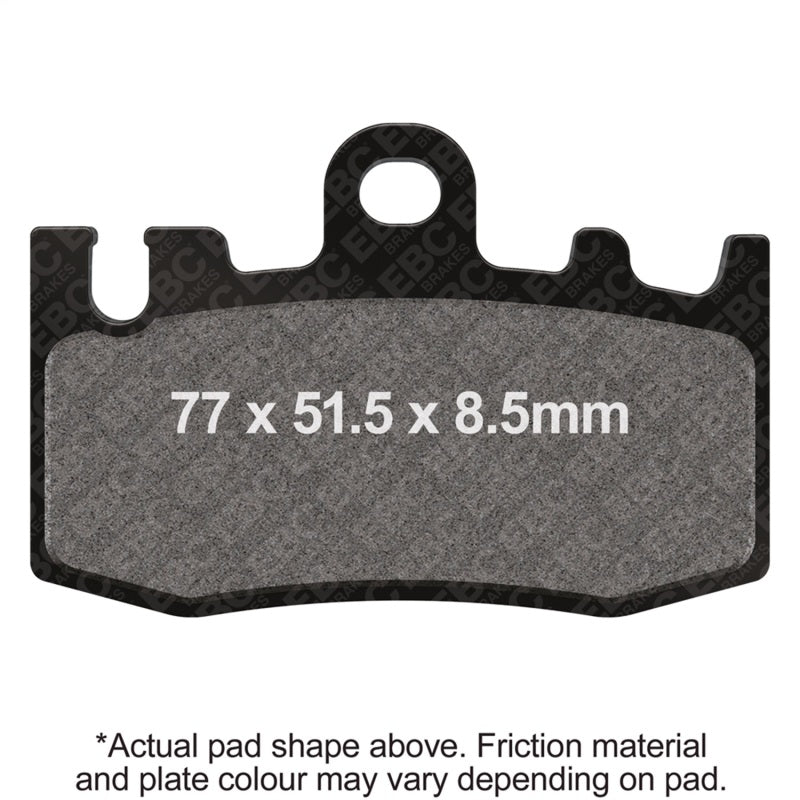 EBC 06-08 BMW K 1200 GT K44-Disc Fitting Kit Required Front Right Sintered HH/R Brake Pads