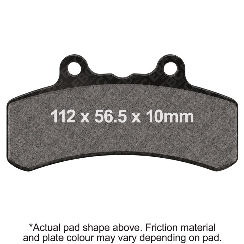 EBC 94-97 Buell M2 Cyclone (w/Disc Countersunk Bolt Holes) Front Left FA-SFA-X Brake Pads