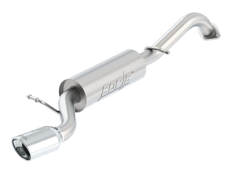 Borla 14-17 Toyota Corolla S 1.8L AT/MT FWD 4Dr S-Type Single Oval Rolled Angle-Cut Rear Sec Exhaust