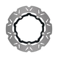 EBC 06-07 Harley-Davidson Dyna FXDLi Low Rider 19in Cast Wheel Front Left Vee Floating Black Rotor