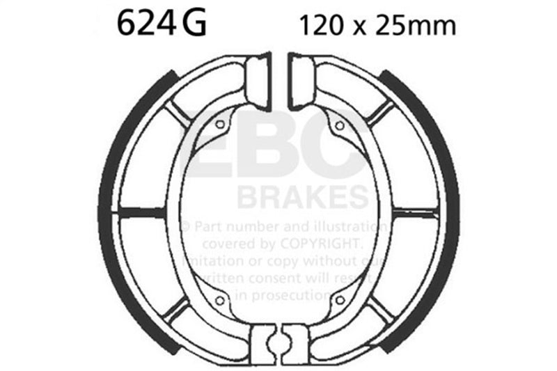 EBC 89-92 Suzuki LT 160 Front Left/Right Sintered HH/R Brake Pads