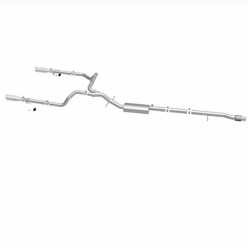 MagnaFlow 2019 Chevy Silverado 1500 V8 5.3L/V6 4.3 Street Series Dual Exit Exhaust w/ Polished Tips