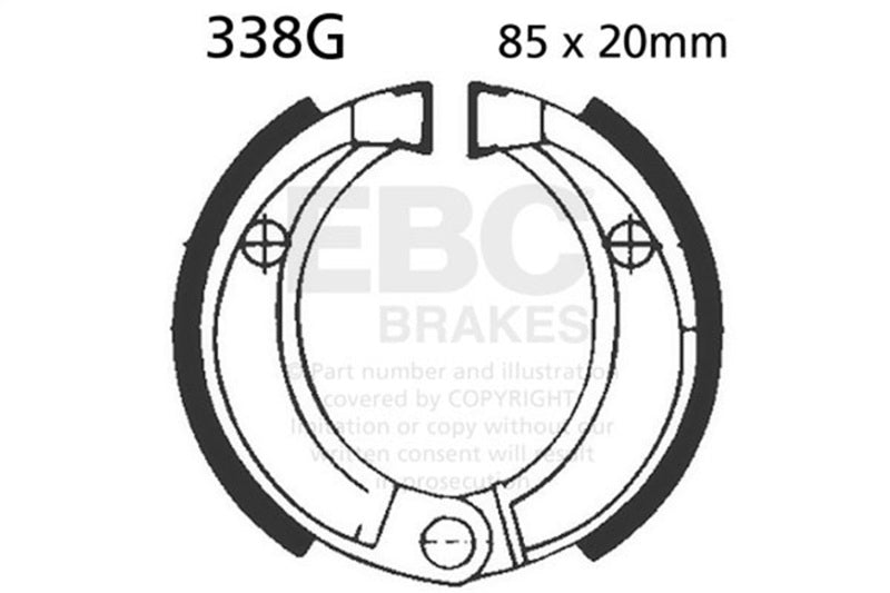 EBC 07-09 Kawasaki KSF 50 KFX Front Left/Right Sintered HH/R Brake Pads
