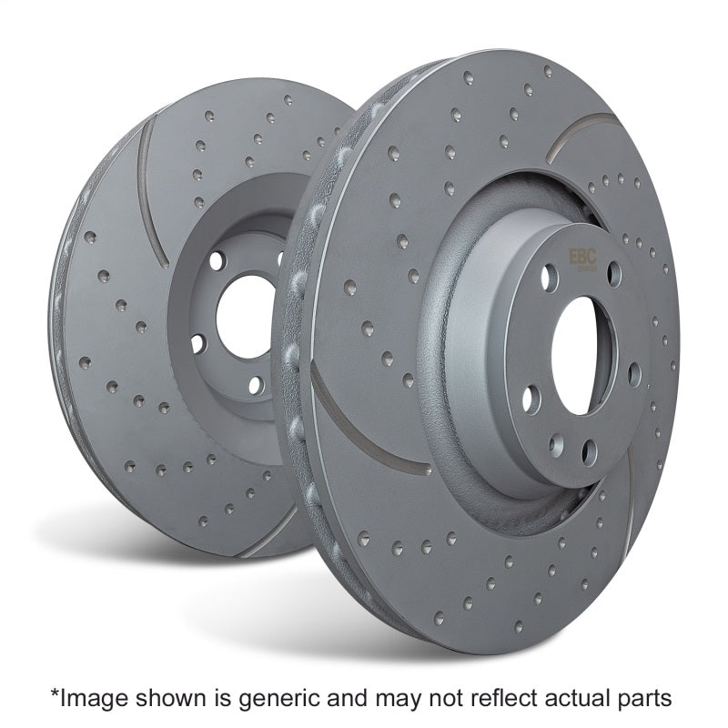 EBC 00-01 Ford Expedition 4.6 2WD GD Sport Rear Rotors